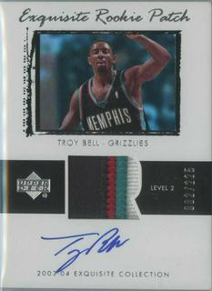 Troy Bell Autograph Patch