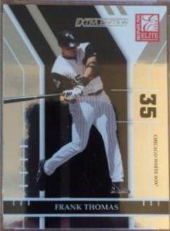 Frank Thomas #18 Baseball Cards 2004 Donruss Elite Extra Edition