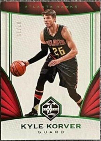 Kyle Korver #26 2016-17 Panini Limited Basketball