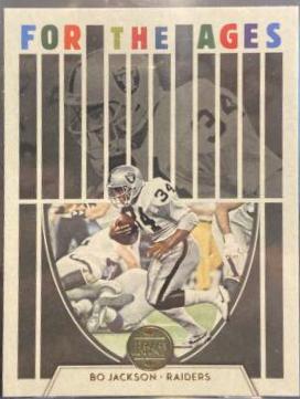 Bo Jackson #FA-13 Football Cards 2022 Panini Legacy For the Ages