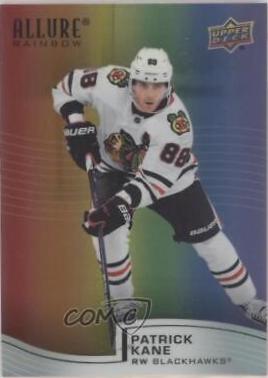 Patrick Kane #R-95 2021 Upper Deck Allure Rainbow Hockey