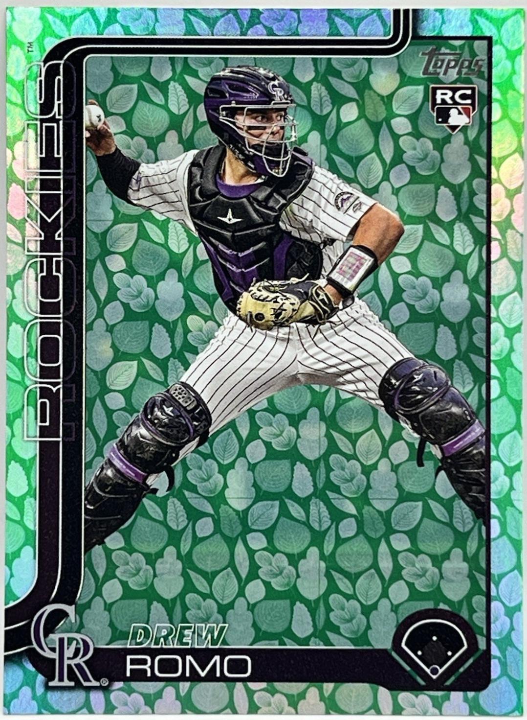 Drew Romo [Green Rainbow] #296 Prices | 2025 Topps | Baseball Cards