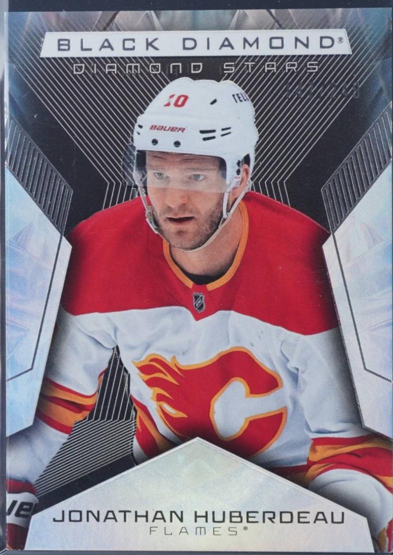Jonathan Huberdeau #BDS-JH 2025 Upper Deck Black Diamond Stars Autograph Hockey