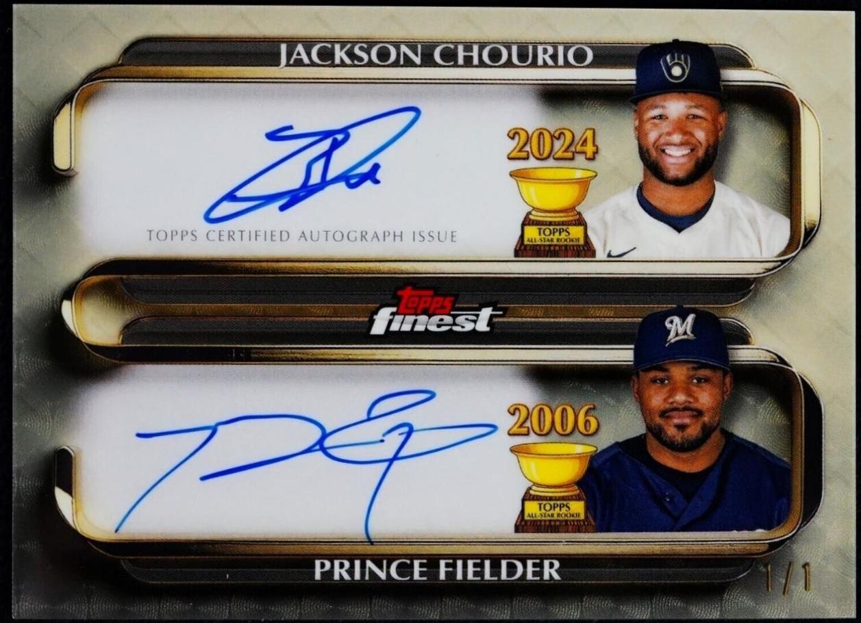 Prince Fielder / Jackson Chourio [SuperFractor] #RCDA-CF
