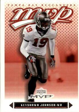 Keyshawn Johnson #11 Football Cards 2003 Upper Deck MVP