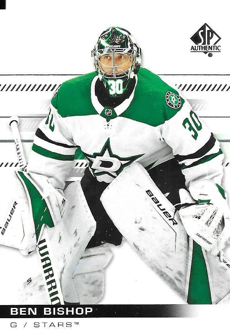 Ben Bishop #9 Hockey Cards 2019 SP Authentic