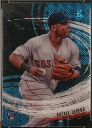 Rafael Devers [Ocean Blue] #TY-RD