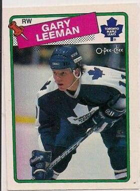 Gary Leeman #11 Hockey Cards 1988 O-Pee-Chee