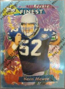 Kevin Mawae #162 1995 Topps Finest Football