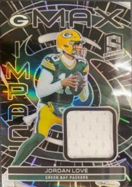 Jordan Love #MI-JLO 2023 Panini Spectra Max Impact Football