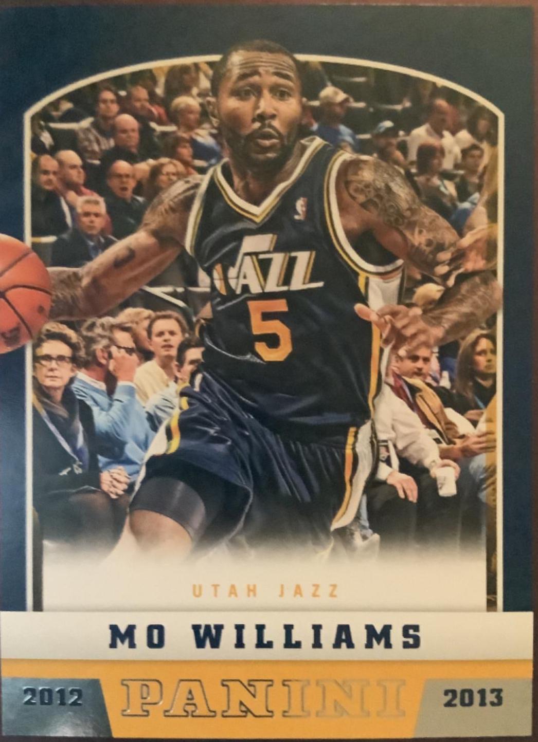 Mo Williams #123 Basketball Cards 2012 Panini
