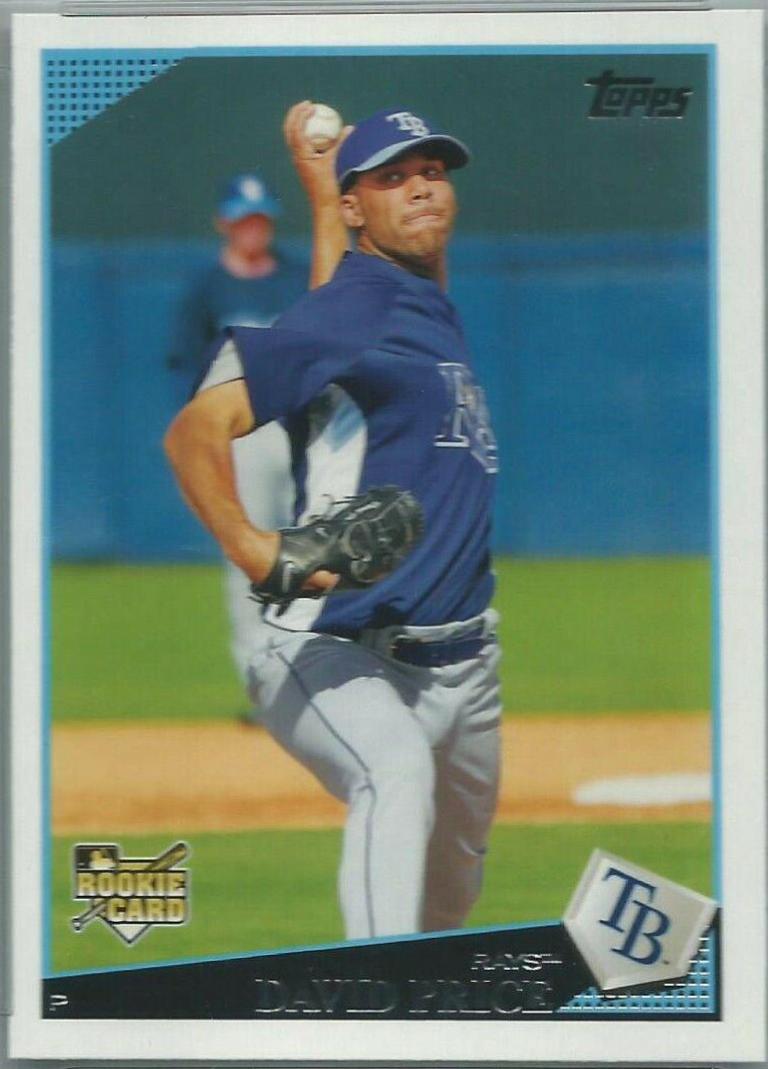 David Price #35 Baseball Cards 2009 Topps