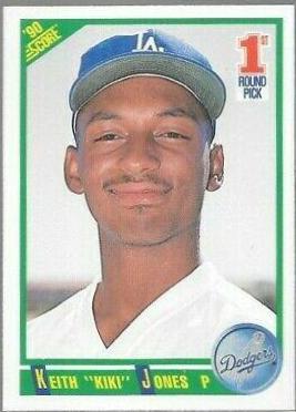 Keith Jones #676 Baseball Cards 1990 Score