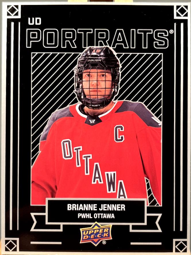 Brianne Jenner #UDP-6 Hockey Cards 2024 Upper Deck PWHL UD Portraits