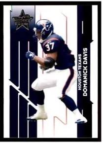 Domanick Davis #45 2006 Leaf Rookies & Stars Football