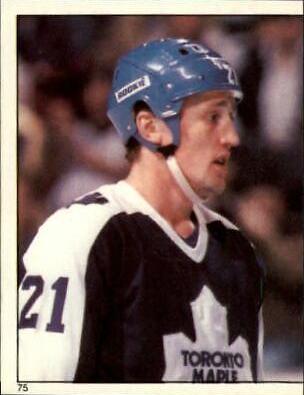 Borje Salming #75 Hockey Cards 1982 Topps Stickers