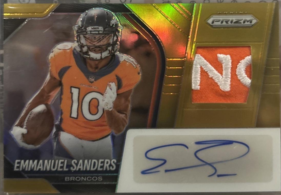 Emmanuel Sanders [Gold] #PAU-ESS
