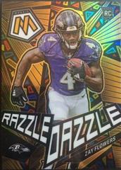 Zay Flowers #RD-26 Prices | 2023 Panini Mosaic Razzle Dazzle