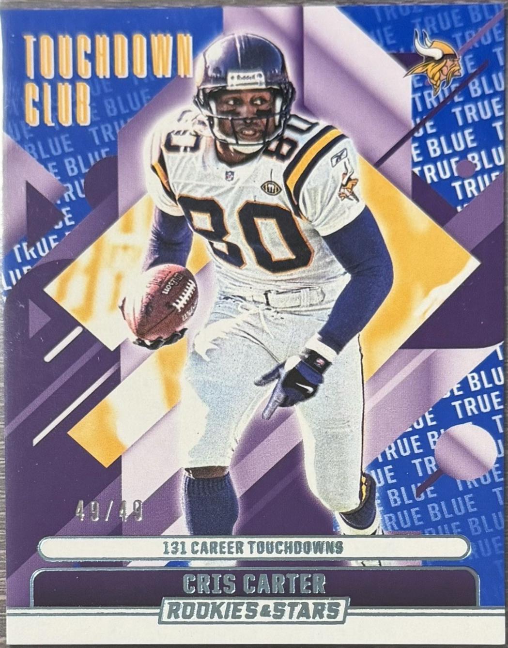 Cris Carter [True Blue] #5