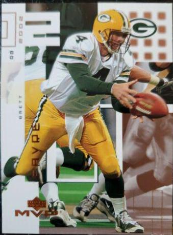 Brett Favre #88 2002 Upper Deck MVP Football