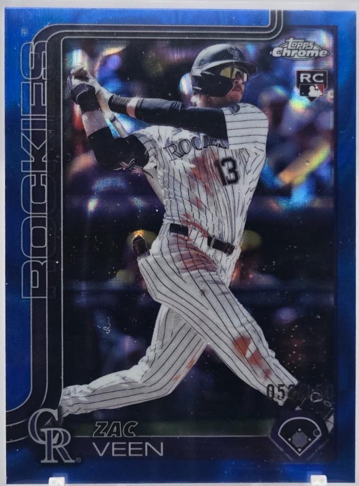 Zac Veen [Blue Refractor] #USC28 Prices | 2025 Topps Chrome Update