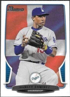 Hanley Ramirez #8 Baseball Cards 2013 Bowman