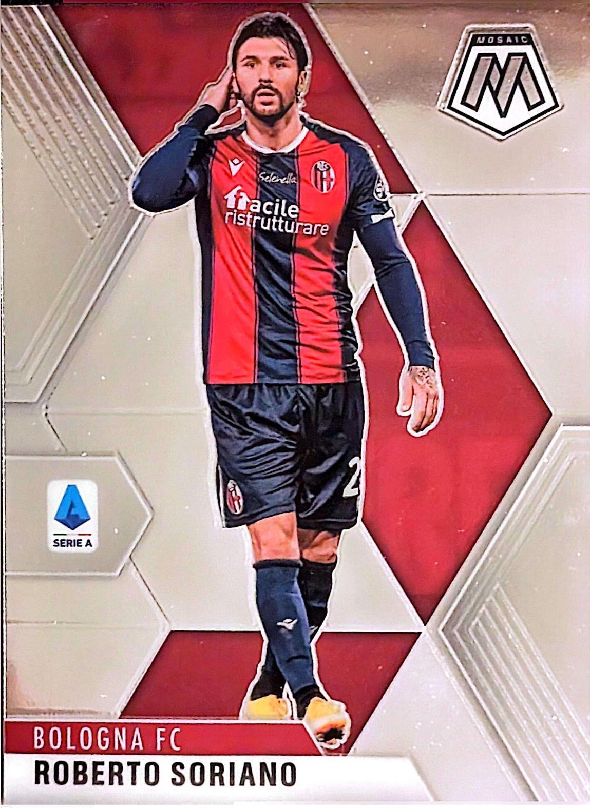 Roberto Soriano #28 2020 Panini Mosaic Serie A