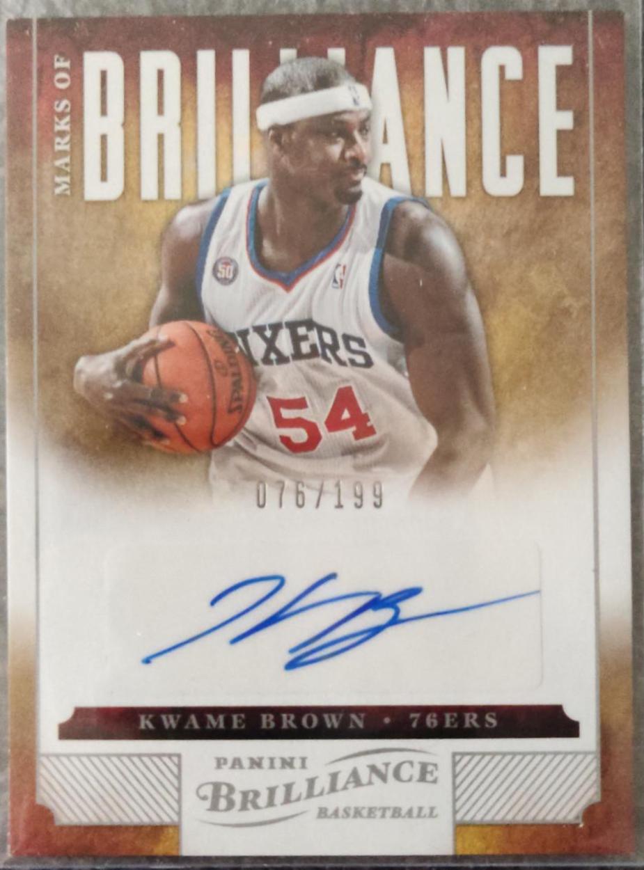 Kwame Brown #14 Baseball Cards 2012 Panini Prizm Brilliance
