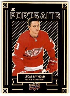 Lucas Raymond #P-2 Hockey Cards 2022 Upper Deck UD Portraits