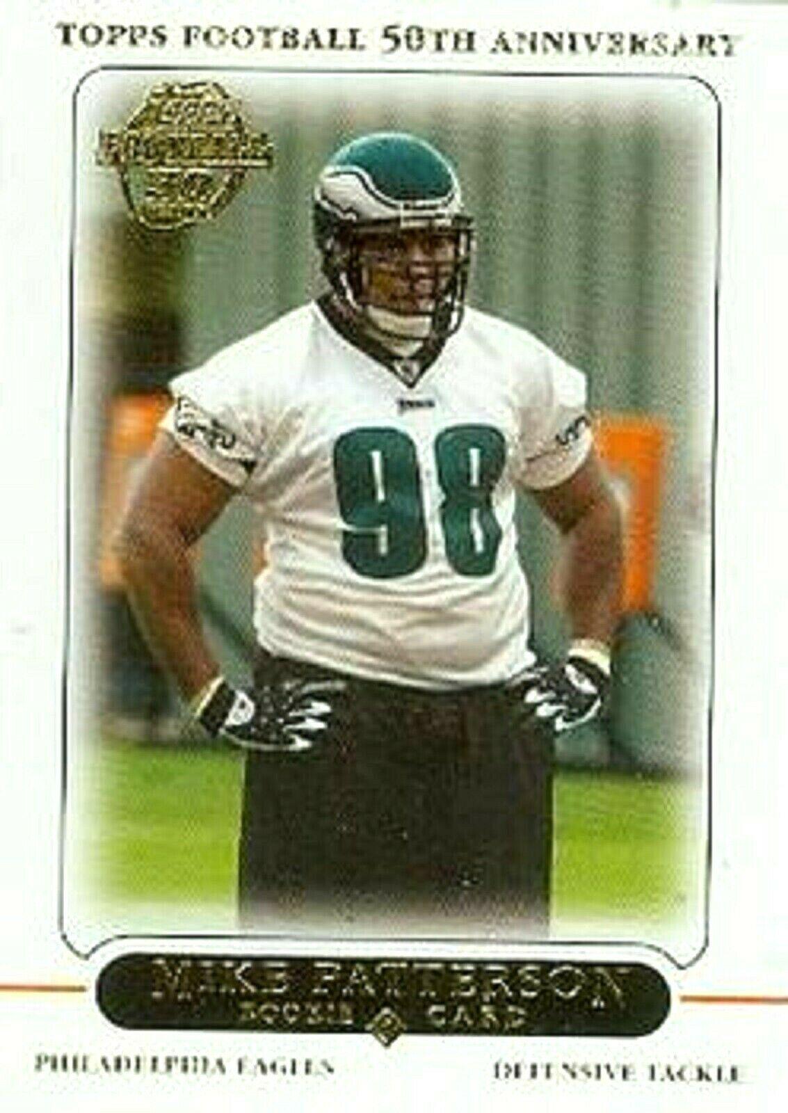 Mike Patterson #391 Football Cards 2005 Topps