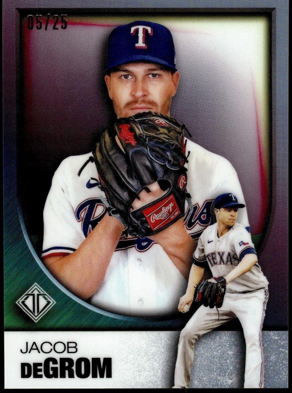 Jacob deGrom #42 2023 Topps Transcendent Baseball