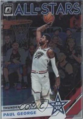 Paul George #2 Basketball Cards 2019 Panini Donruss Optic All-Stars