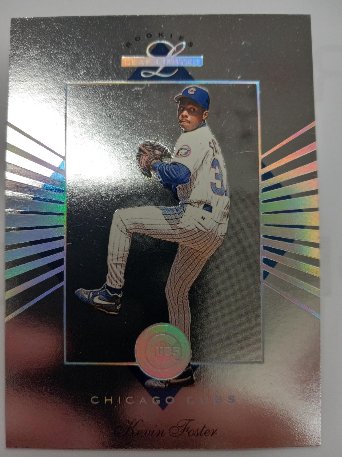 Kevin Foster #19 Baseball Cards 1994 Leaf Limited Rookie