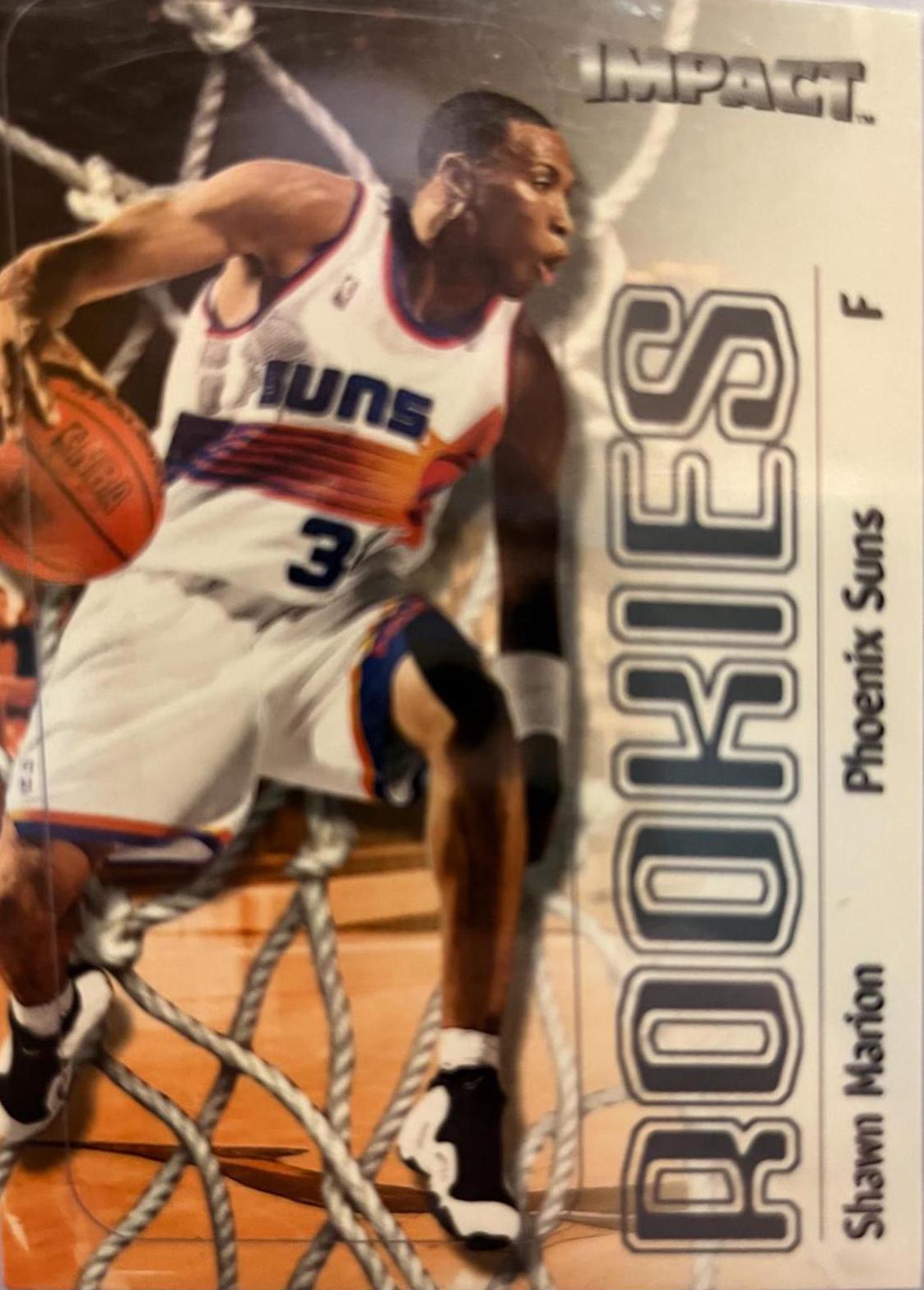 Shawn Marion #81 Basketball Cards 1999 SkyBox Impact