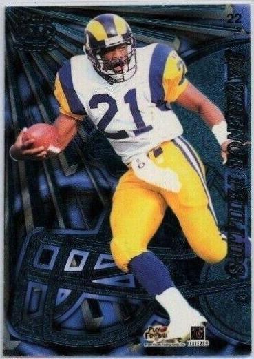 Lawrence Phillips / Ben Coates #22 Football Cards 1997 Pacific Dynagon Tandems