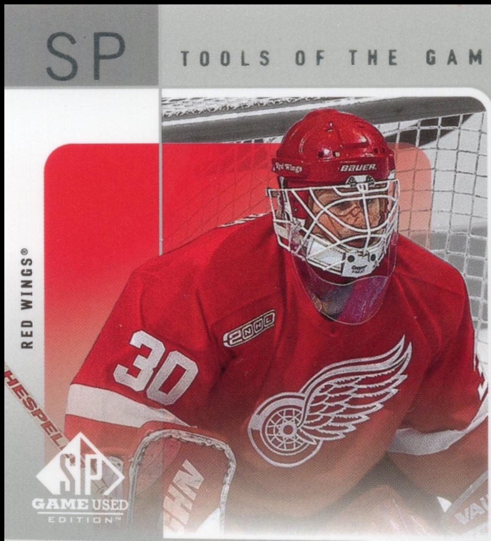 Chris Osgood #CO 2000 Sp Game Used Tools Of The Game Hockey