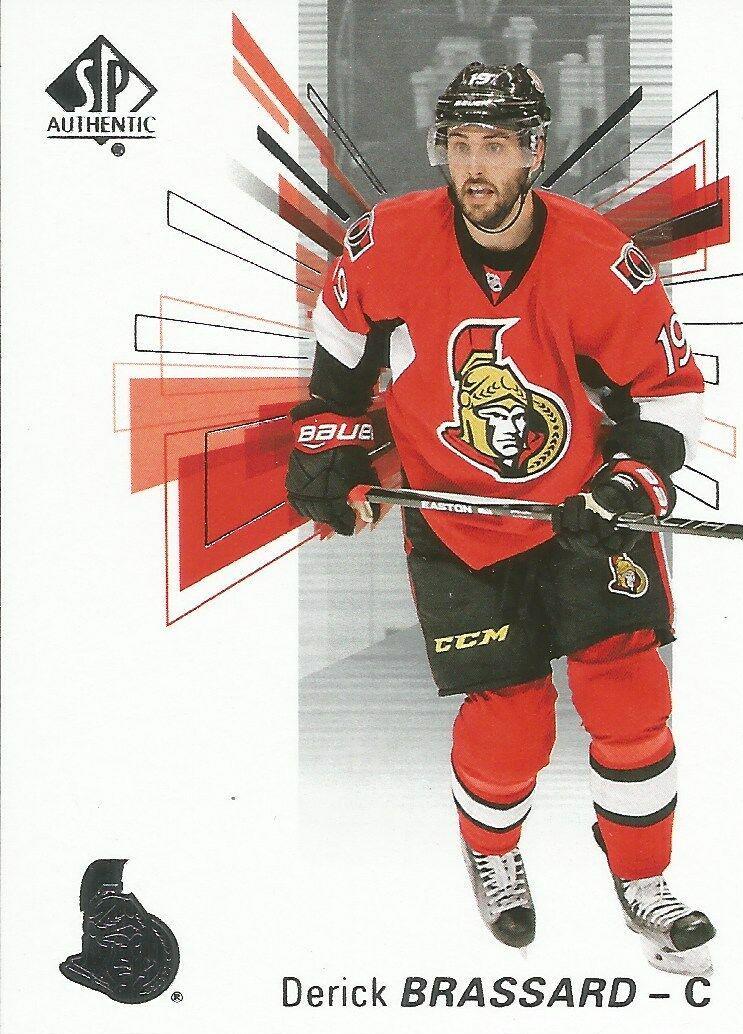 Derick Brassard #18 Hockey Cards 2016 SP Authentic