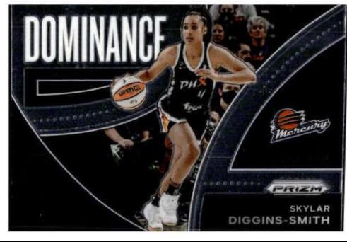 Skylar Diggins Smith #4 Basketball Cards 2022 Panini Prizm WNBA Dominance