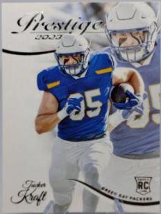 Tucker Kraft #381 Football Cards 2023 Panini Prestige
