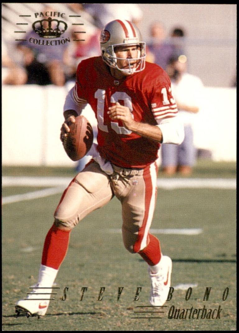 Steve Bono #31 Football Cards 1994 Pacific
