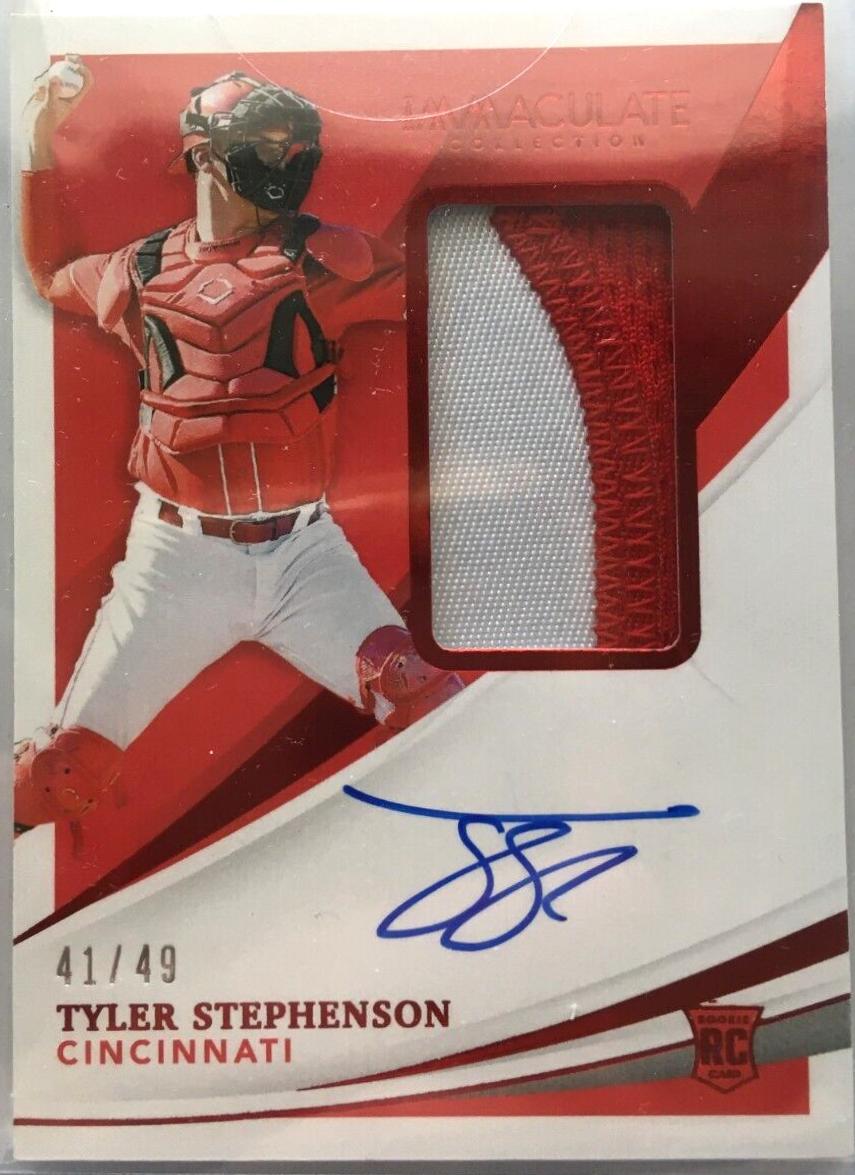 Tyler Stephenson [Patch Autograph Red] #176