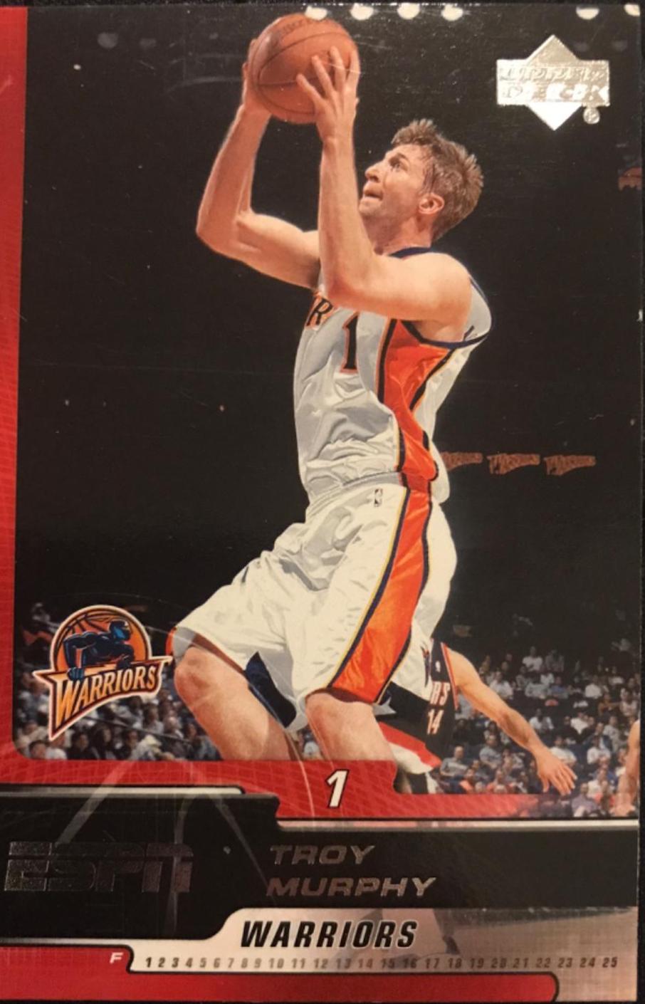 Troy Murphy #25 Basketball Cards 2005 Upper Deck ESPN