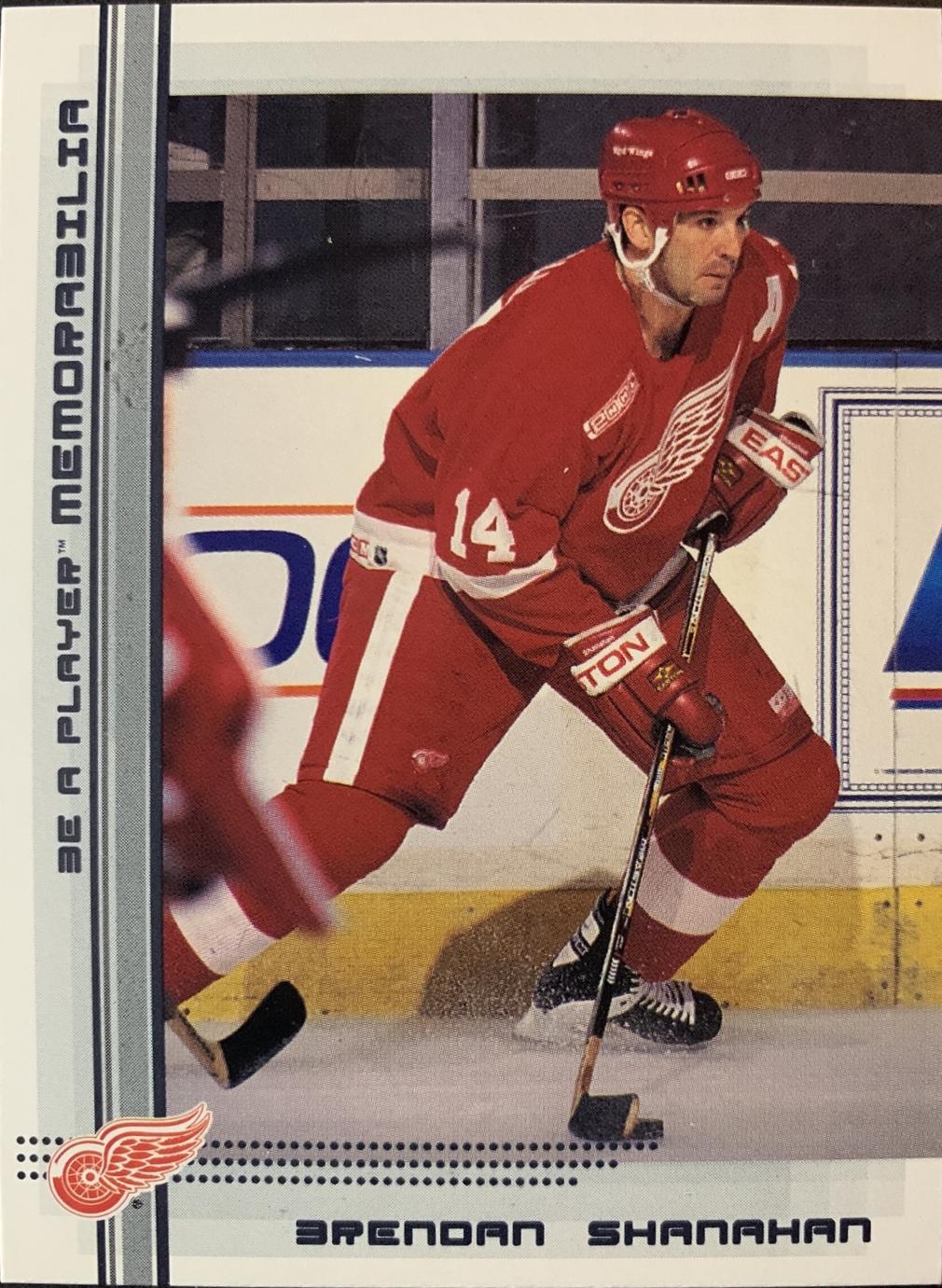 Brendan Shanahan #165 2000 Be A Player Memorabilia Hockey