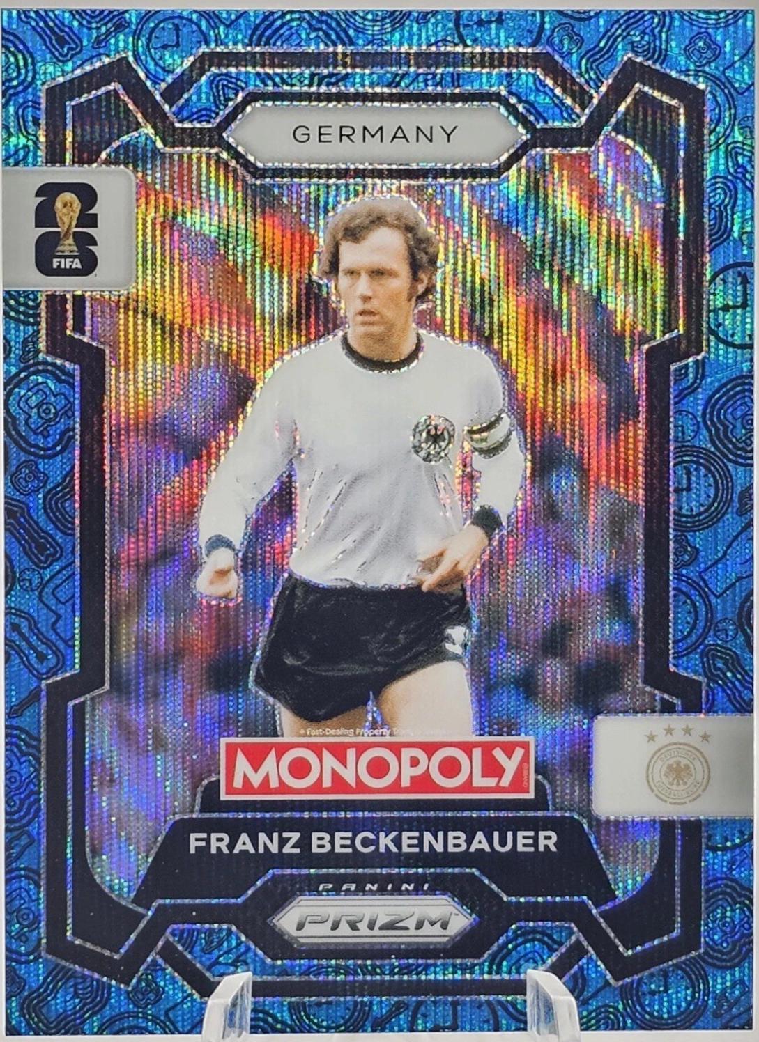 2026 Franz Beckenbauer [Four Corners Blue Wave] #60