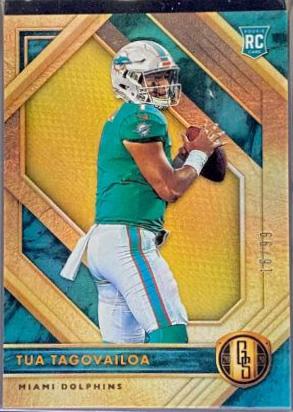 Tua Tagovailoa #102 Football Cards 2020 Panini Gold Standard