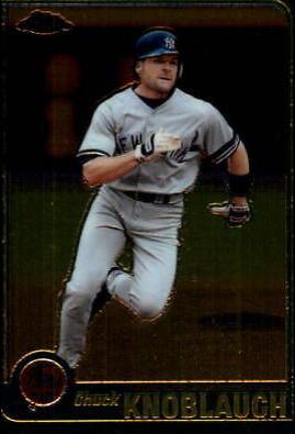 Chuck Knoblauch #124 Baseball Cards 2001 Topps Chrome