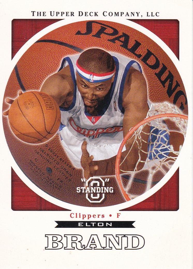 Elton Brand #30 Basketball Cards 2003 Upper Deck Standing O