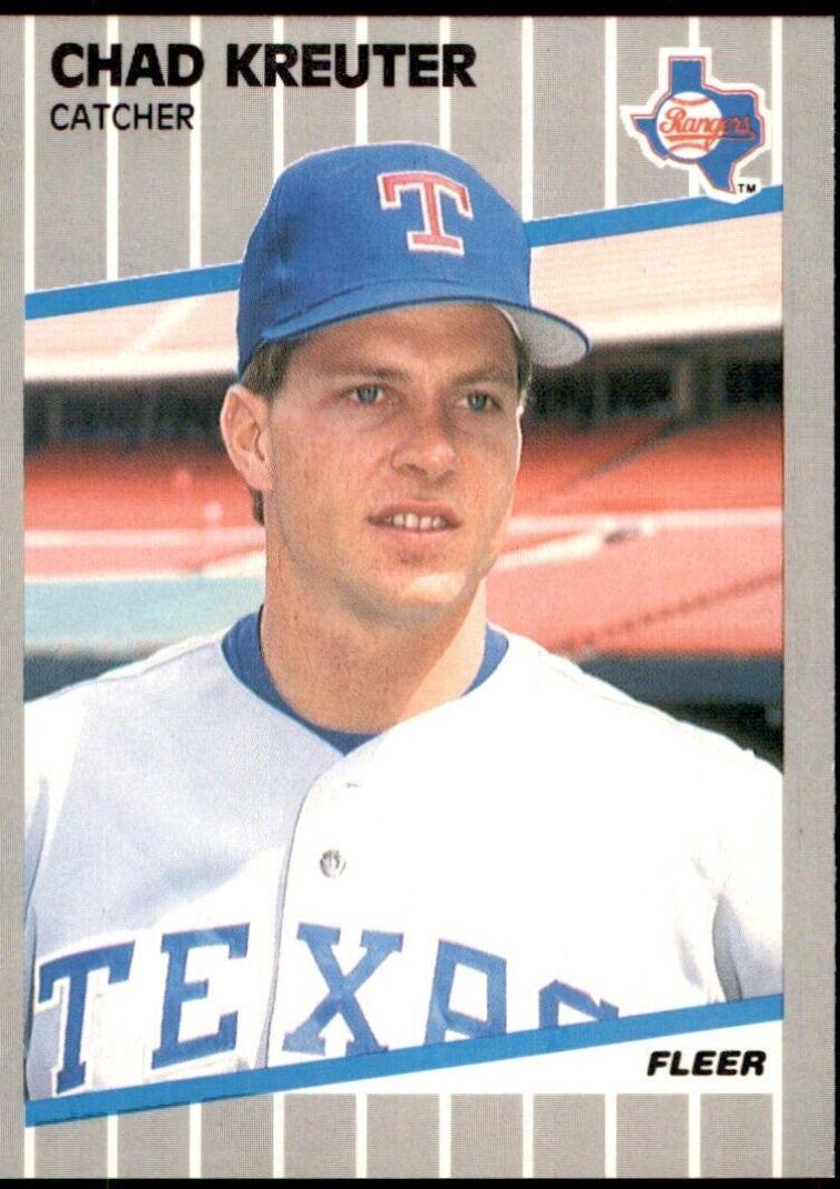 Chad Kreuter #526 Baseball Cards 1989 Fleer