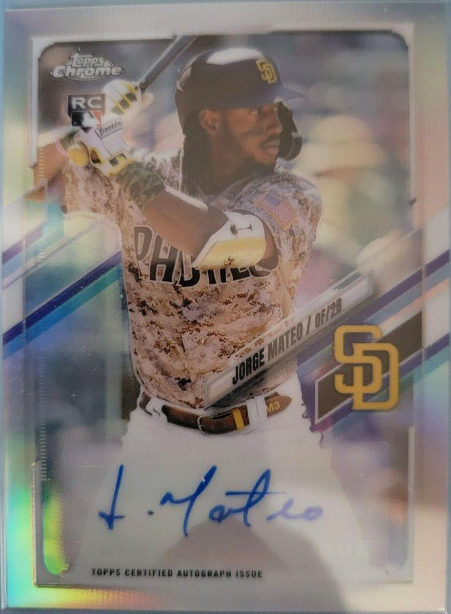 Jorge Mateo [Orange Refractor] #CUSA-JM