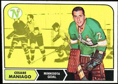 Cesare Maniago #45 Hockey Cards 1968 O-Pee-Chee